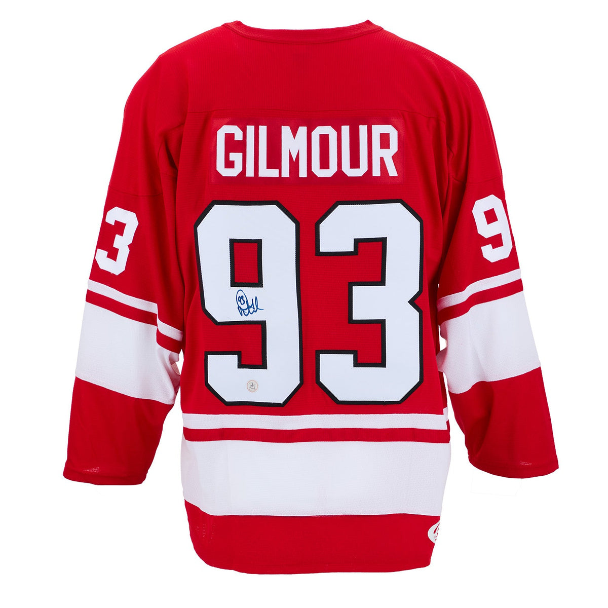 Doug Gilmour Autographed Team Canada Custom Hockey Nation Jersey product image 1, provided for visual reference and product