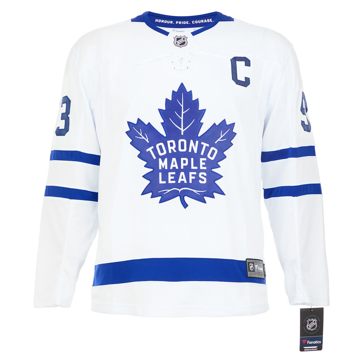Doug Gilmour Autographed Toronto Maple Leafs Graphic Art Fanatics Jersey #/93 product image 2, provided for visual reference