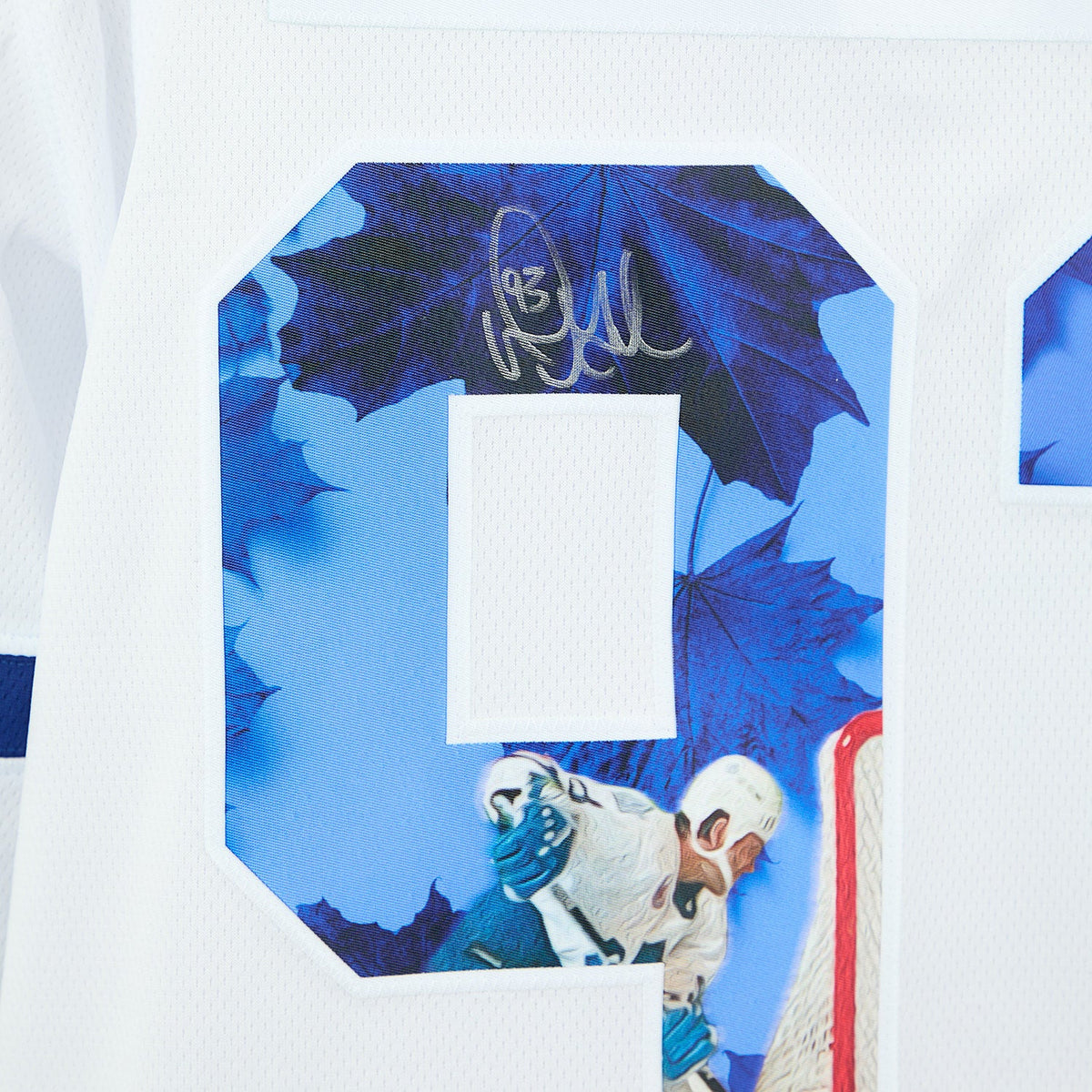 Doug Gilmour Autographed Toronto Maple Leafs Graphic Art Fanatics Jersey #1/93 product image 3, provided for visual