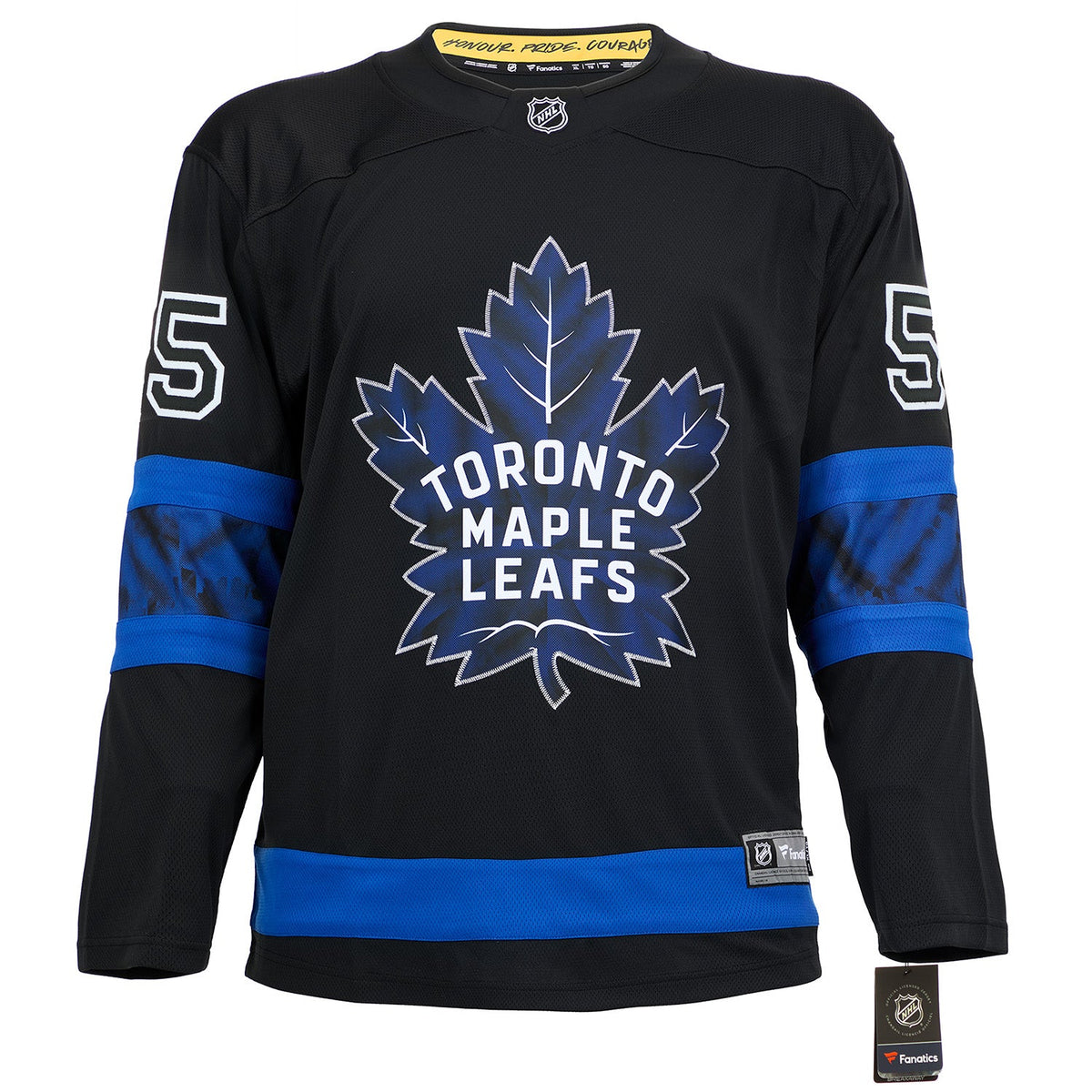 Mark Giordano Signed Toronto Maple Leafs Drew House Fanatics Breakaway Jersey product image 2, provided for visual reference