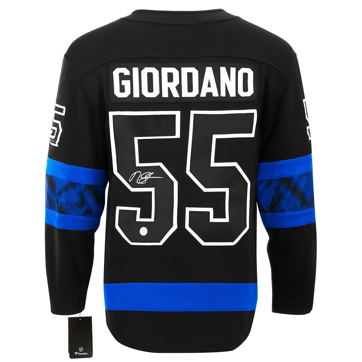 Mark Giordano Signed Toronto Maple Leafs Drew House Fanatics Breakaway Jersey product image 1, provided for visual reference
