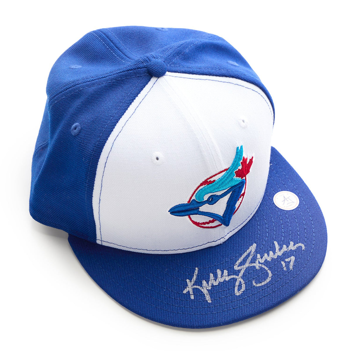 Kelly Gruber Signed Toronto Blue Jays Authentic Throwback New Era Baseball Cap product image 1, provided for visual