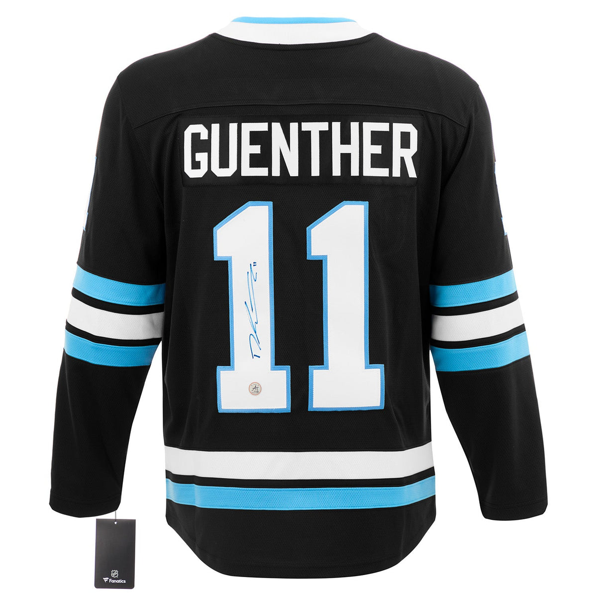 Dylan Guenther Signed Utah Hockey Club Fanatics Breakaway Jersey product image 1, provided for visual reference and product