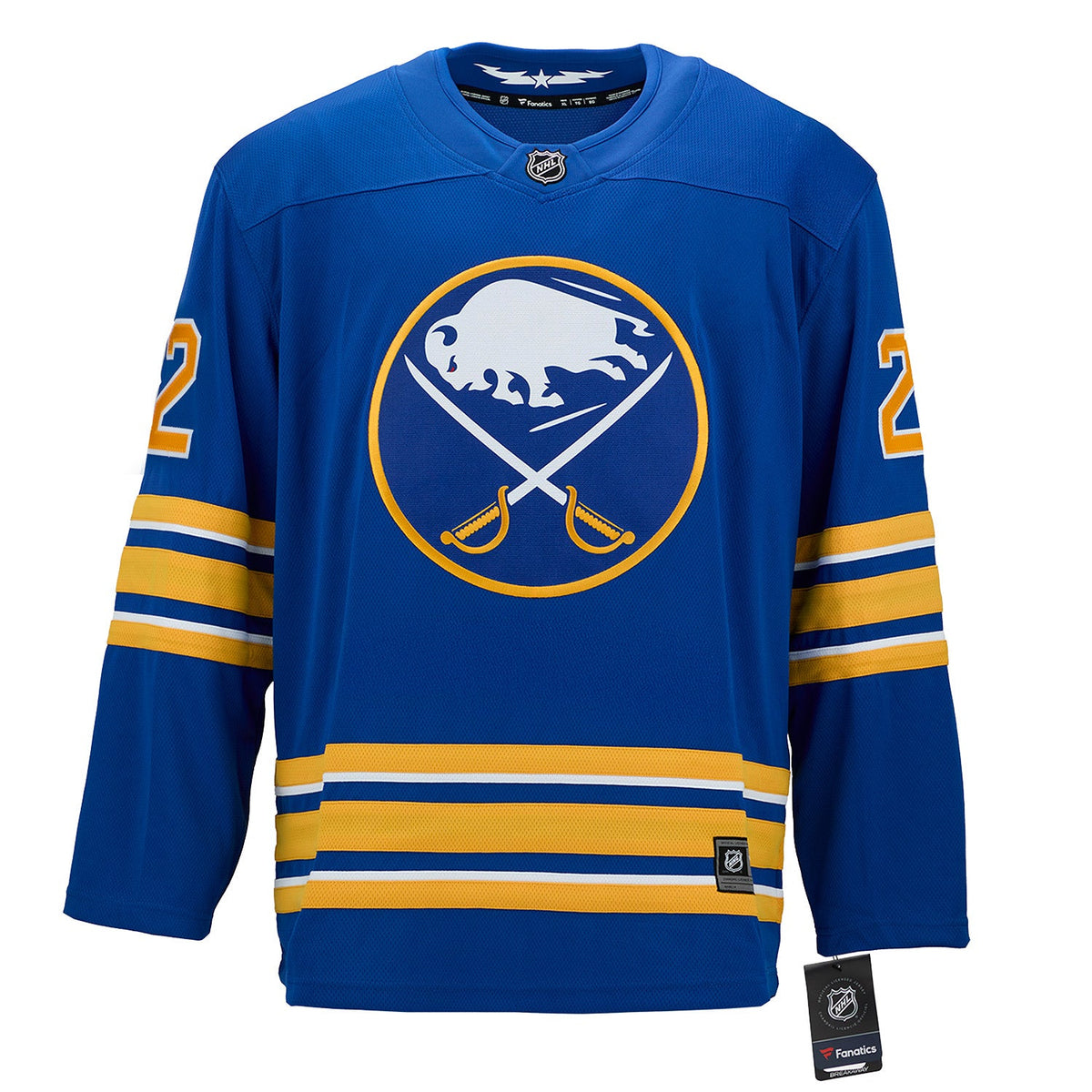 Jocelyn Guevremont Signed & Inscribed Buffalo Sabres Fanatics Breakaway Jersey product image 2, provided for visual