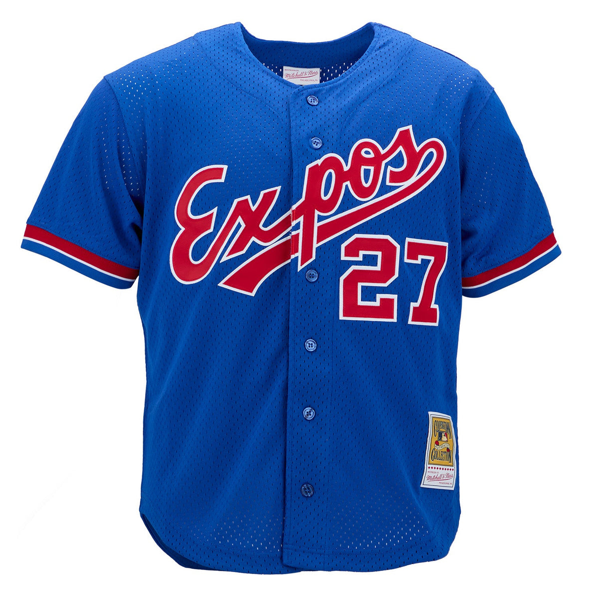 Vladimir Guerrero Sr Signed Montreal Expos Mitchell & Ness Throwback Jersey product image 2, provided for visual reference