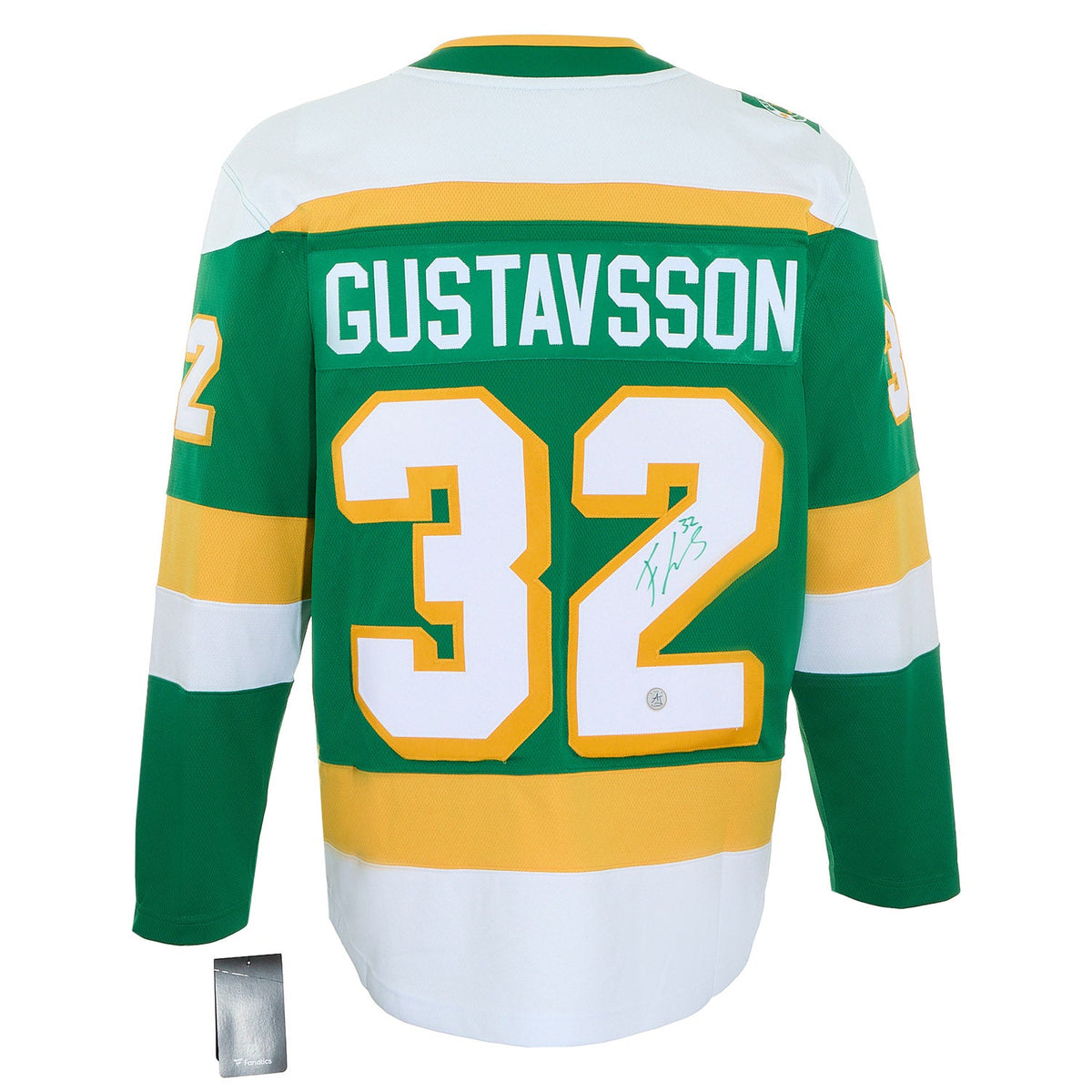 Filip Gustavsson Signed Minnesota Wild Alternate Fanatics Breakaway Jersey product image 1, provided for visual reference