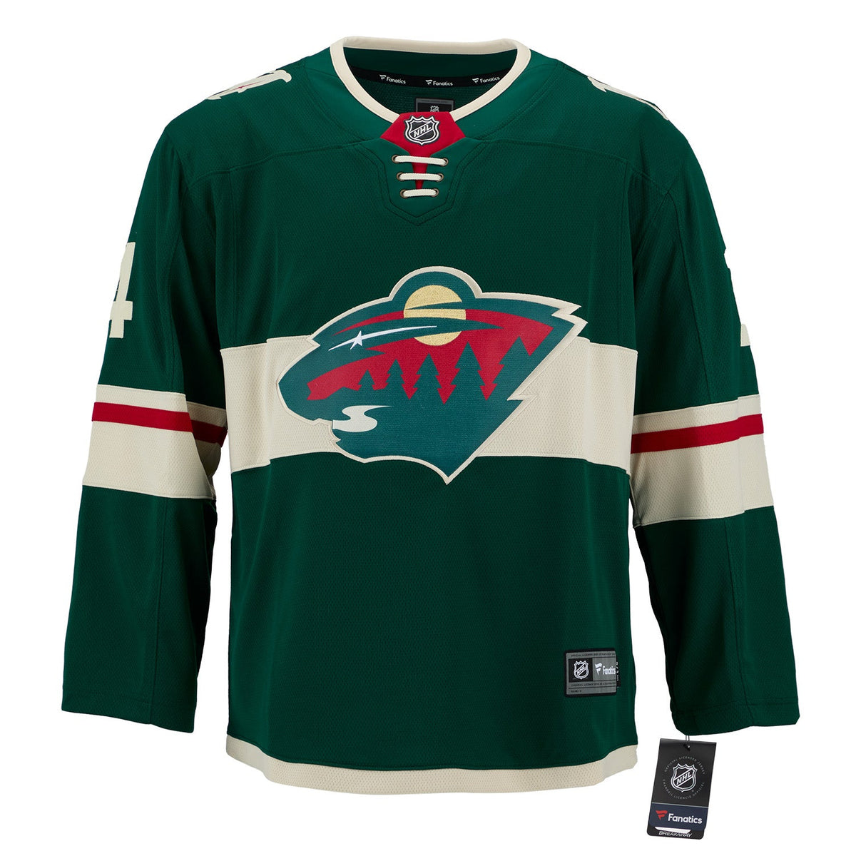 Martin Havlat Autographed Minnesota Wild Fanatics Breakaway Jersey product image 2, provided for visual reference and