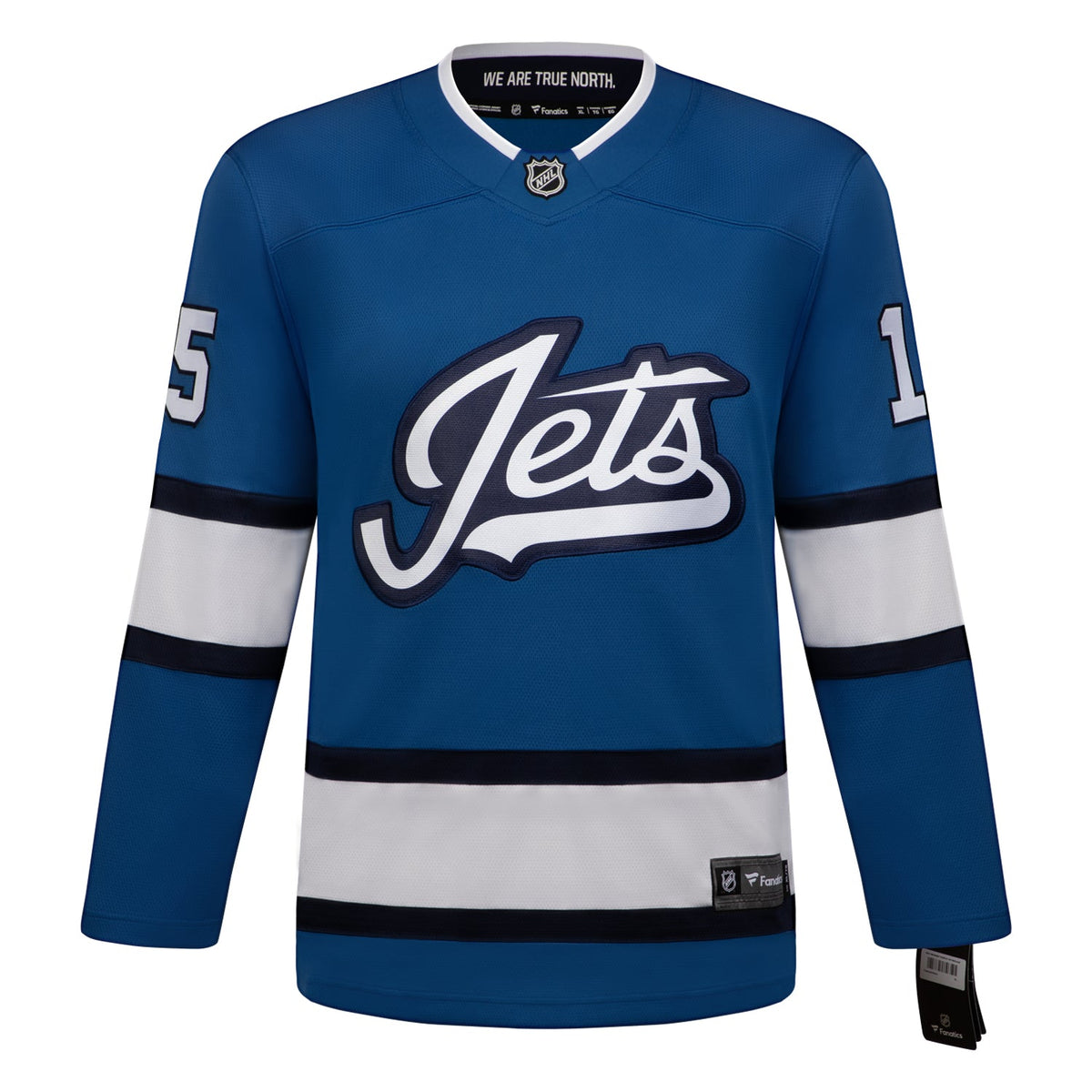 Anders Hedberg Signed Winnipeg Jets Alternate Aviator Fanatics Breakaway Jersey product image 2, provided for visual
