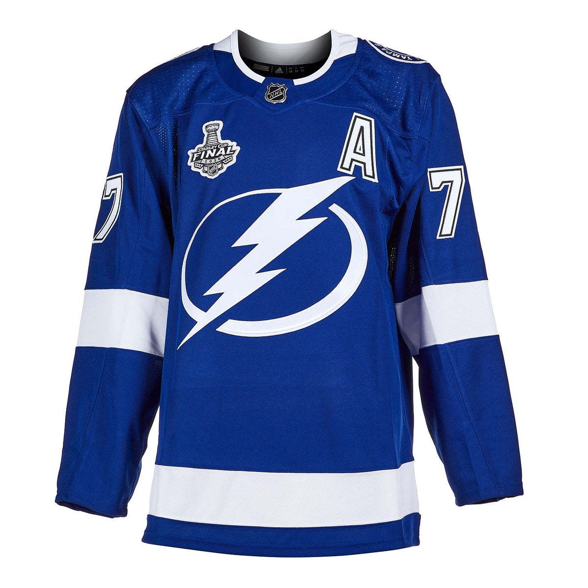 Victor Hedman Tampa Bay Lightning Signed & Inscribed 2020 Cup adidas Jersey product image 2, provided for visual reference