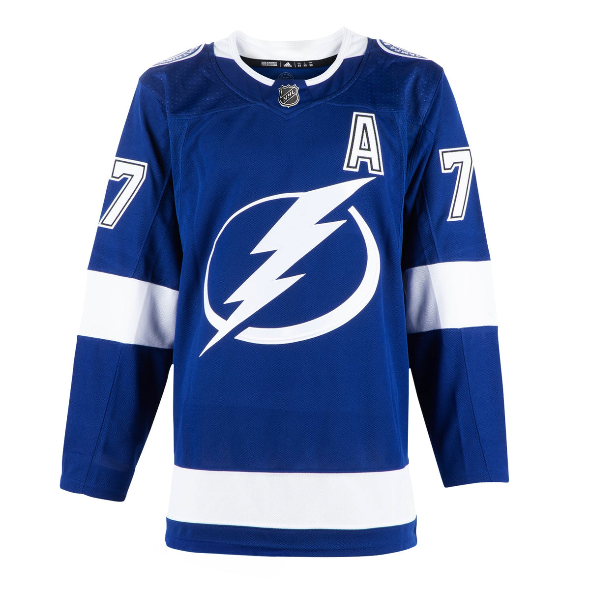 Victor Hedman Autographed Tampa Bay Lightning adidas Jersey product image 2, provided for visual reference and product