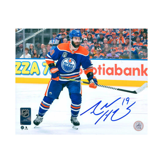 Adam Henrique Autographed Edmonton Oilers Stanley Cup Finals 8x10 Photo product image 1, provided for visual reference and