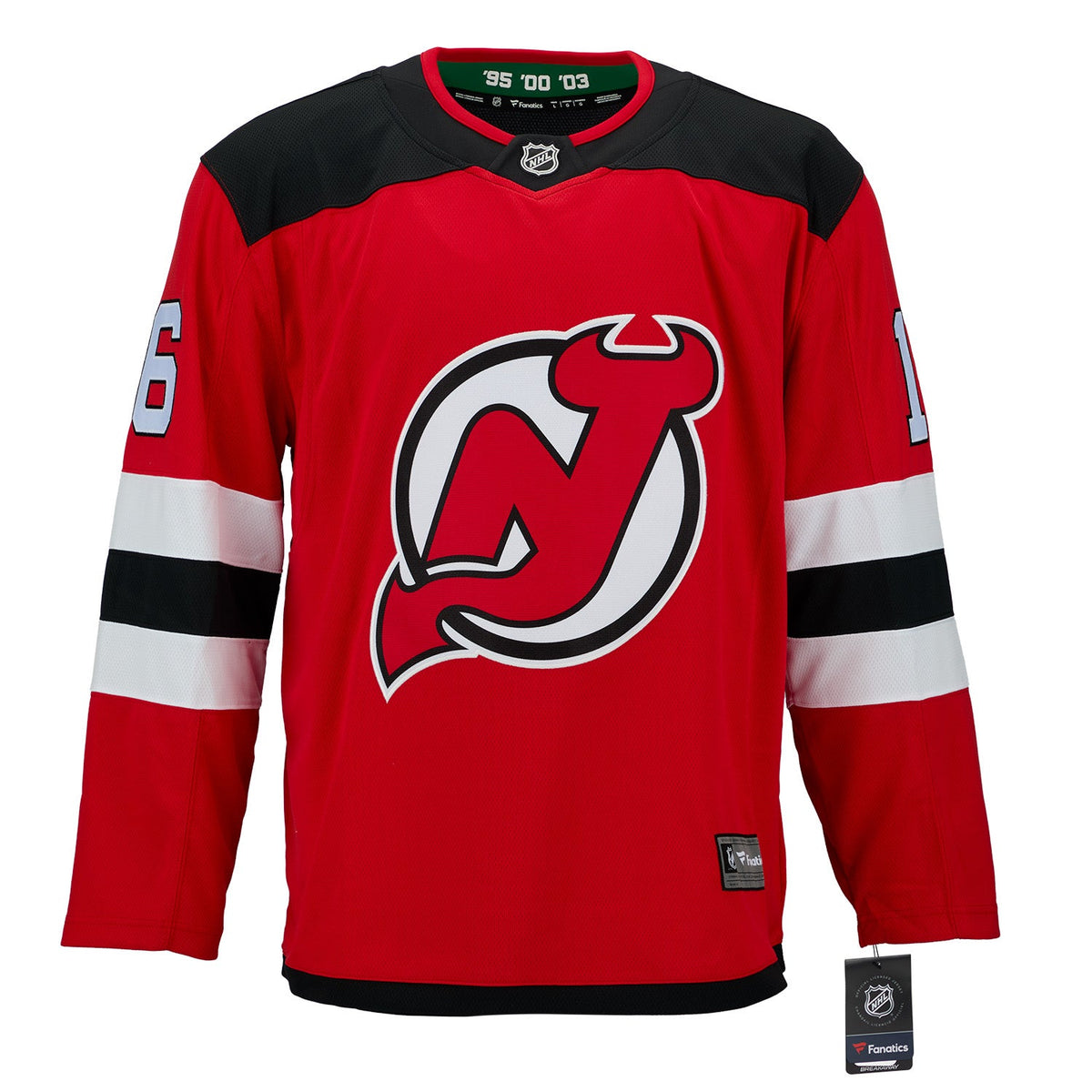 Bobby Holik Autographed New Jersey Devils Fanatics Breakaway Jersey product image 2, provided for visual reference and