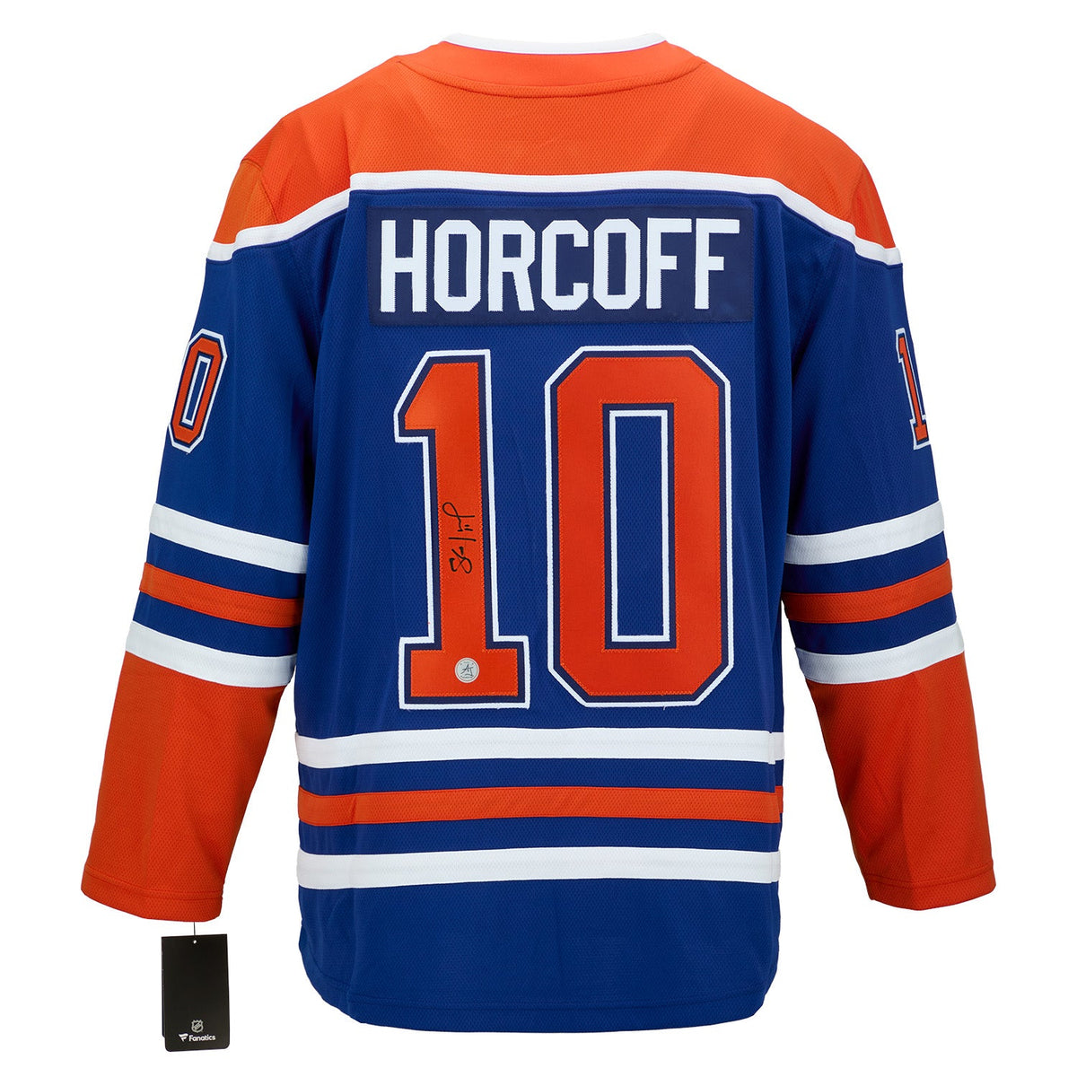 Shawn Horcoff Autographed Edmonton Oilers Fanatics Breakaway Jersey product image 1, provided for visual reference and