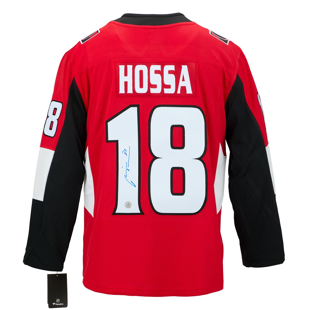 Marian Hossa Autographed Ottawa Senators Fanatics Breakaway Jersey product image 1, provided for visual reference and