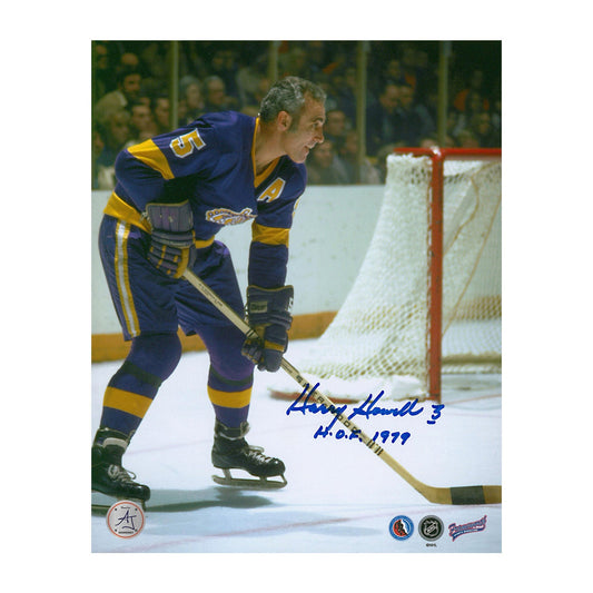 Harry Howell Signed Los Angeles Kings 8x10 Photo product image 1, provided for visual reference and product detail review