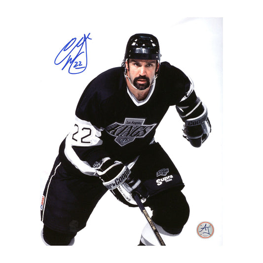 Charlie Huddy Signed Los Angeles Kings Showcase 8x10 Photo product image 1, provided for visual reference and product detail