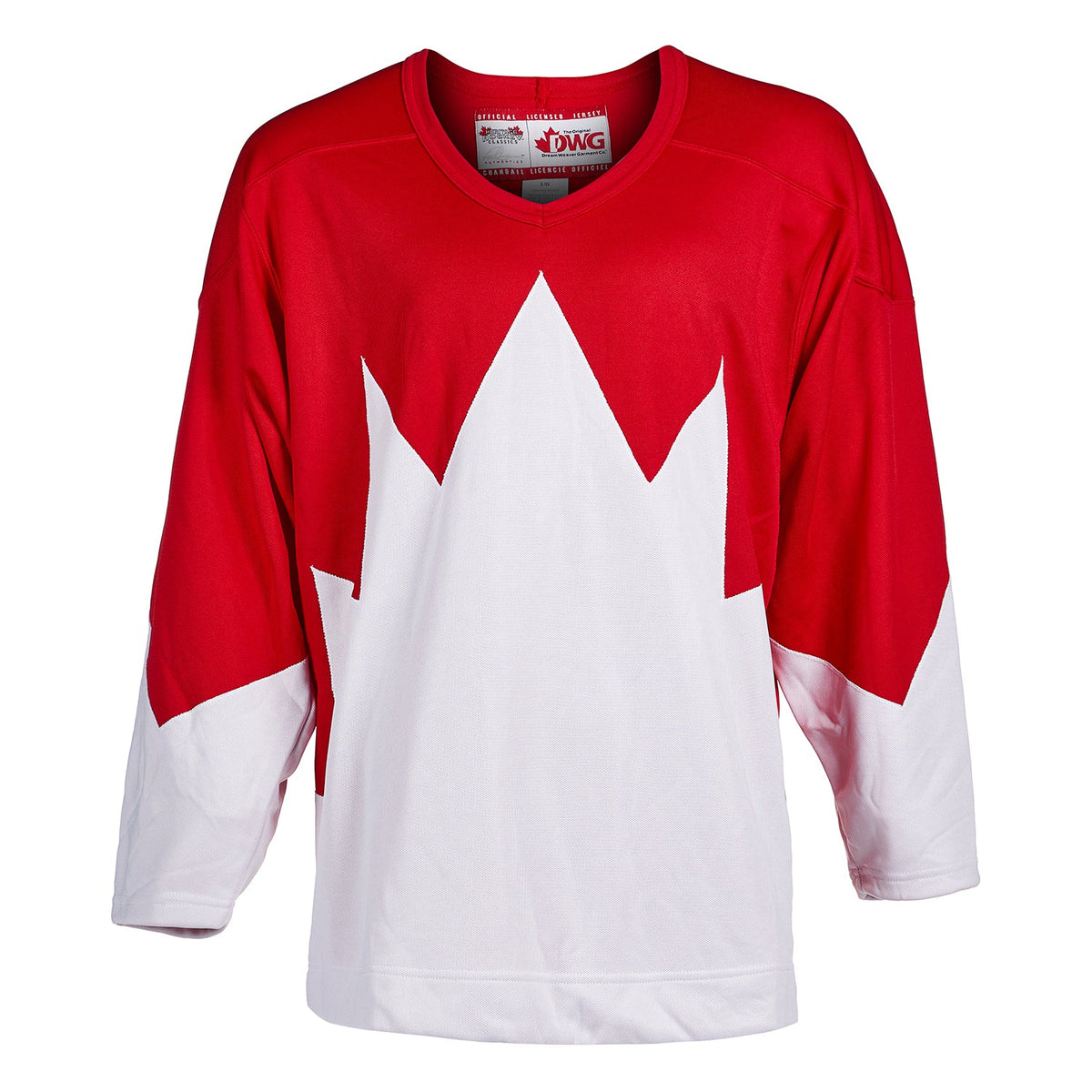 Dennis Hull 1972 Summit Series Signed Team Canada Hockey Jersey product image 2, provided for visual reference and product