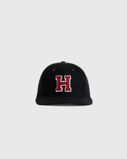 Harvard University Crimson 'H' Authentic Wool Ballcap product image 1, provided for visual reference and product detail