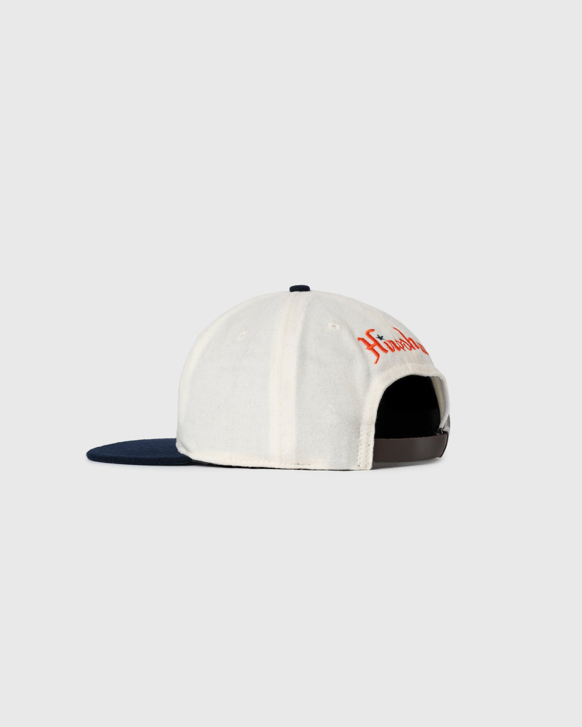 Hiroshima Carp Off White Wool Ballcap product image 3, provided for visual reference and product detail review