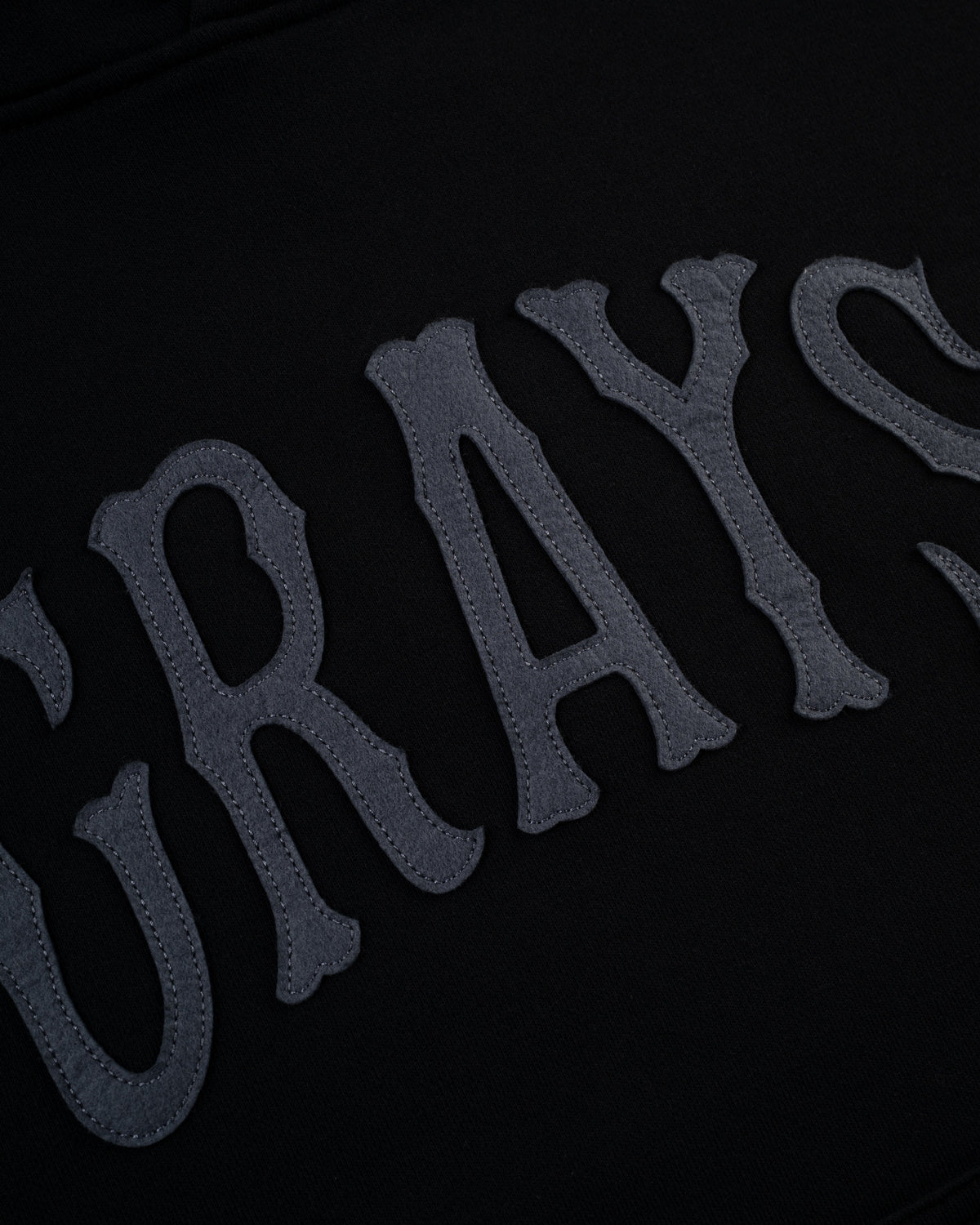 Homestead Grays Heavyweight Cotton Terry Pullover Hoodie product image 4, provided for visual reference and product detail