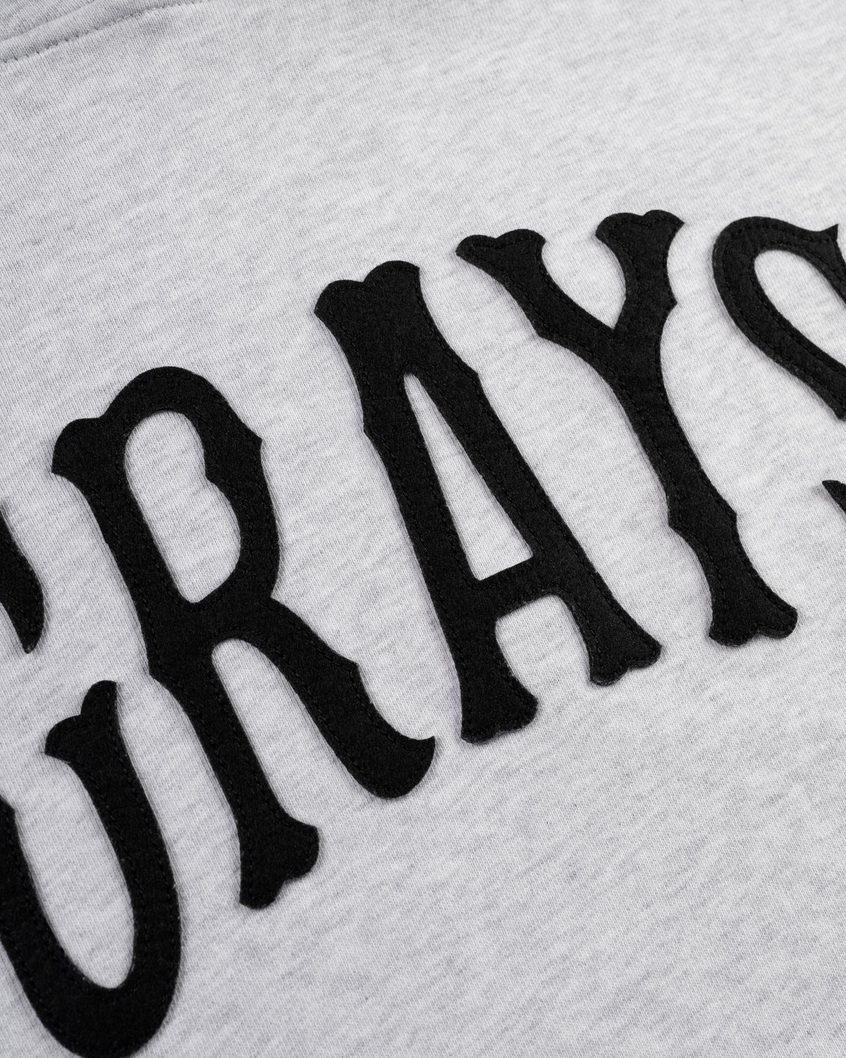 Homestead Grays Heavyweight Cotton Terry Pullover Hoodie product image 3, provided for visual reference and product detail