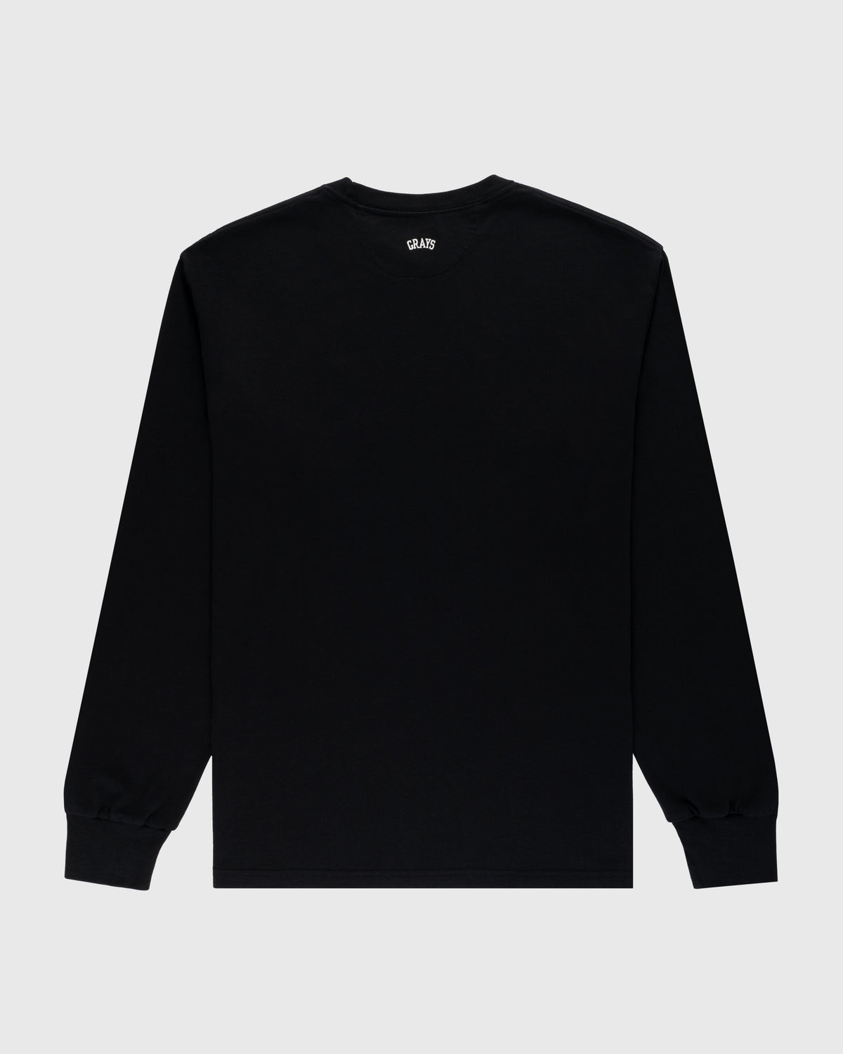 Homestead Grays Embroidered 'G' Long Sleeve Pocket T-Shirt product image 2, provided for visual reference and product detail