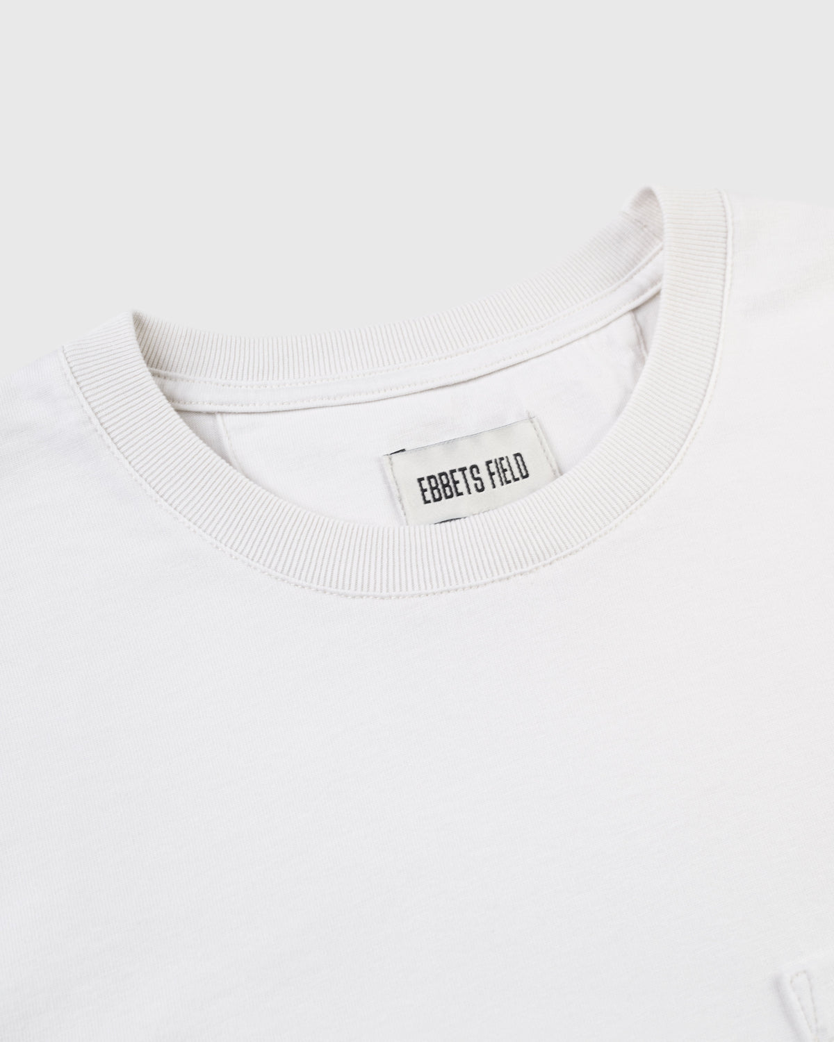 Homestead Grays Embroidered 'G' Long Sleeve Pocket T-Shirt product image 3, provided for visual reference and product detail
