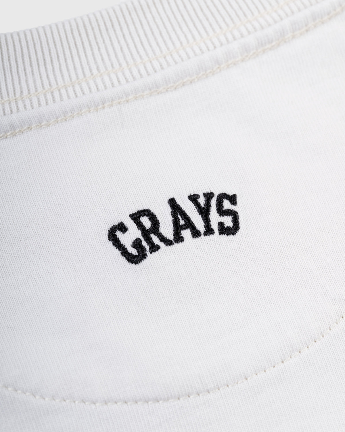 Homestead Grays Embroidered 'G' Long Sleeve Pocket T-Shirt product image 5, provided for visual reference and product detail