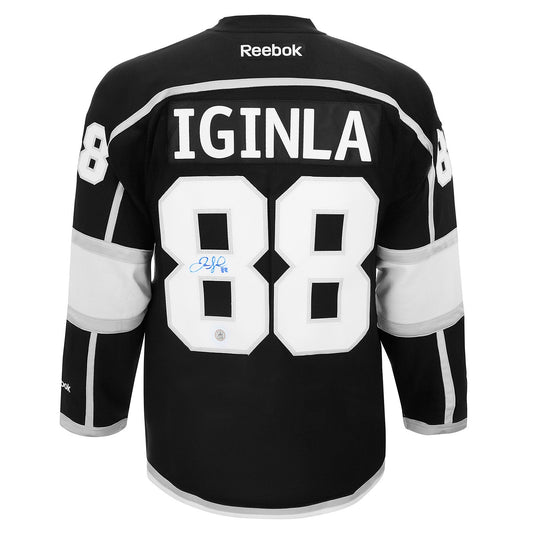 Jarome Iginla Signed Los Angeles Kings Vintage Reebok Jersey product image 1, provided for visual reference and product