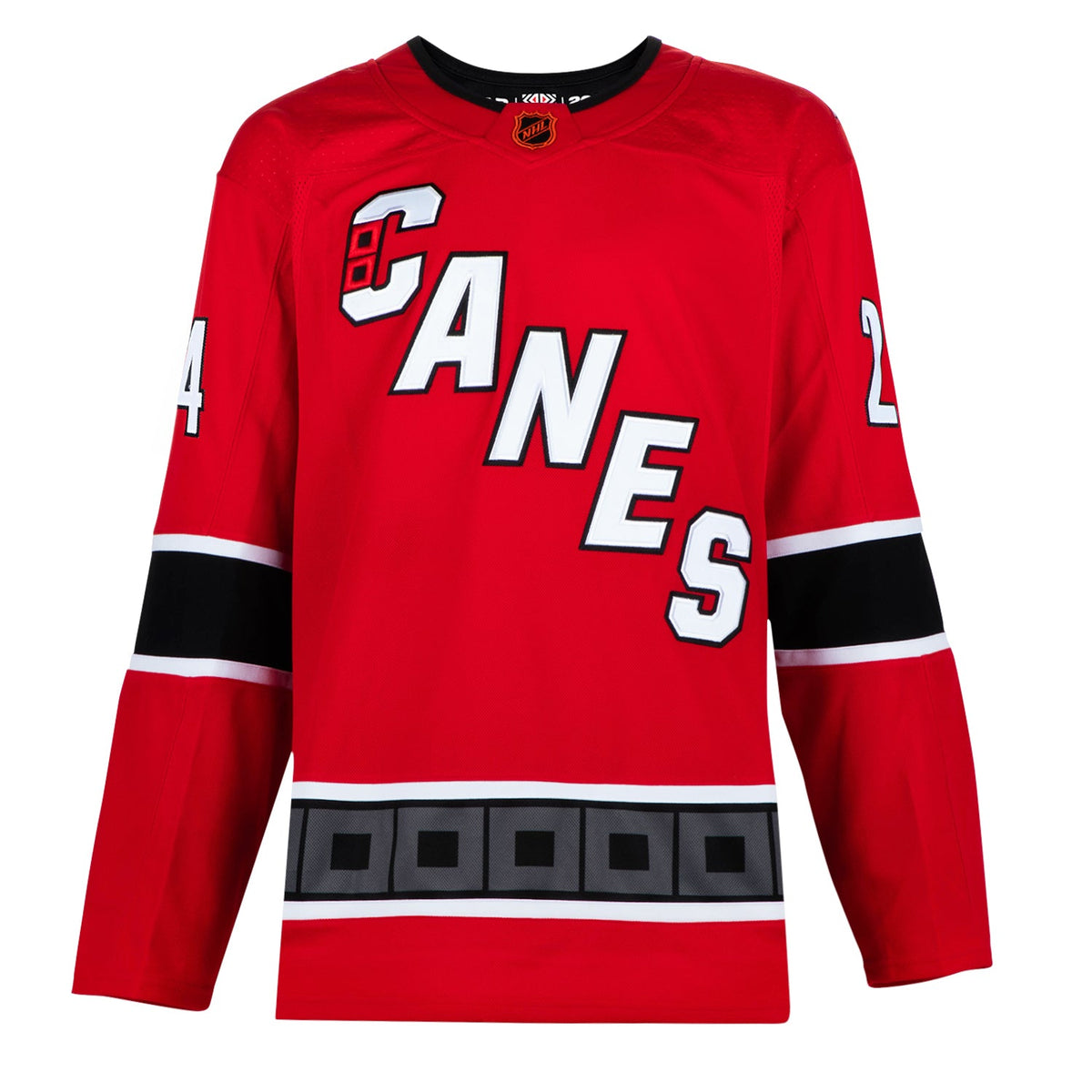 Seth Jarvis Signed Carolina Hurricanes Reverse Retro 2.0 adidas Jersey product image 2, provided for visual reference and