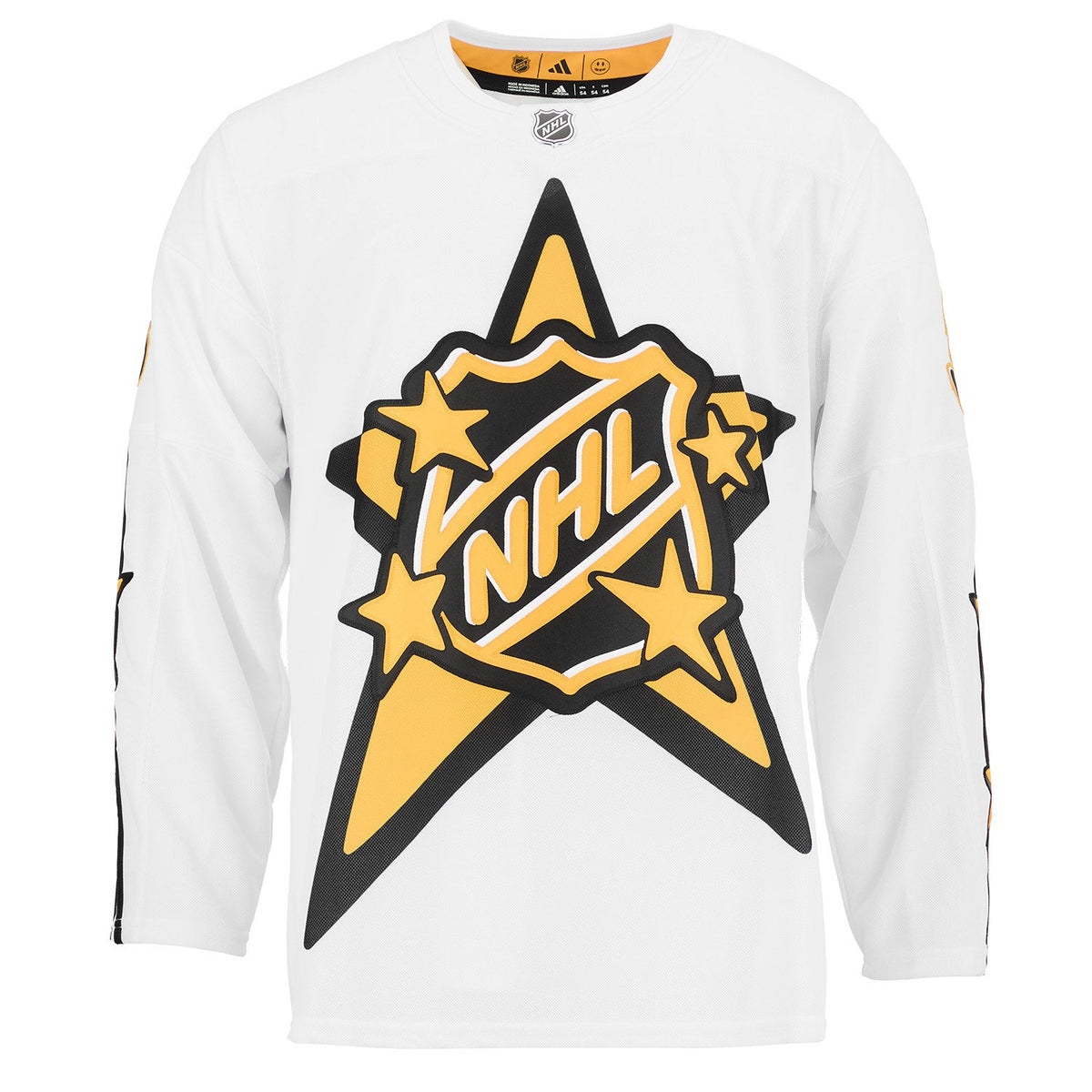 Boone Jenner Autographed 2024 NHL All-Star Game White adidas Jersey product image 2, provided for visual reference and