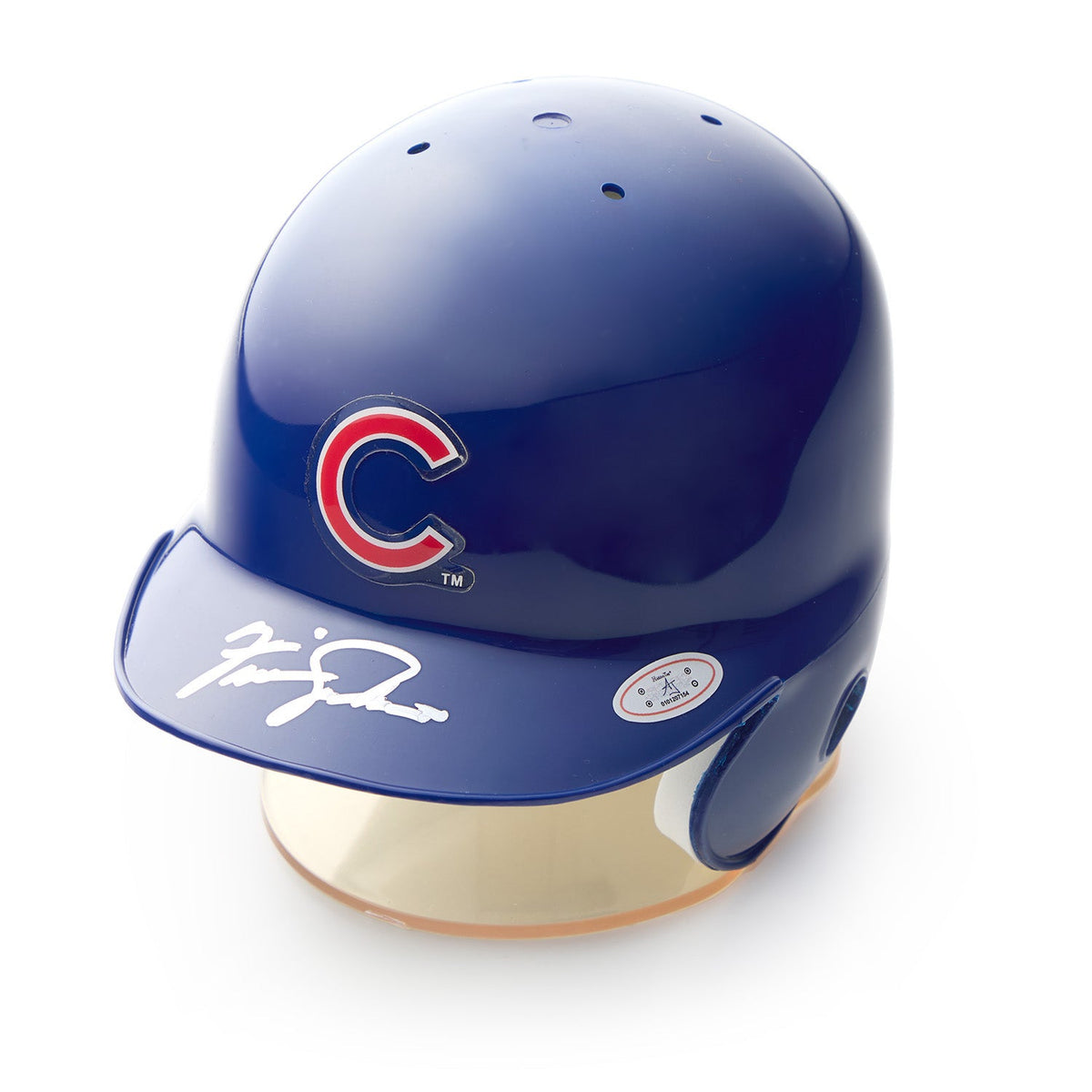 Fergie Jenkins Signed Chicago Cubs MLB Replica Mini Helmet with Stand product image 1, provided for visual reference and