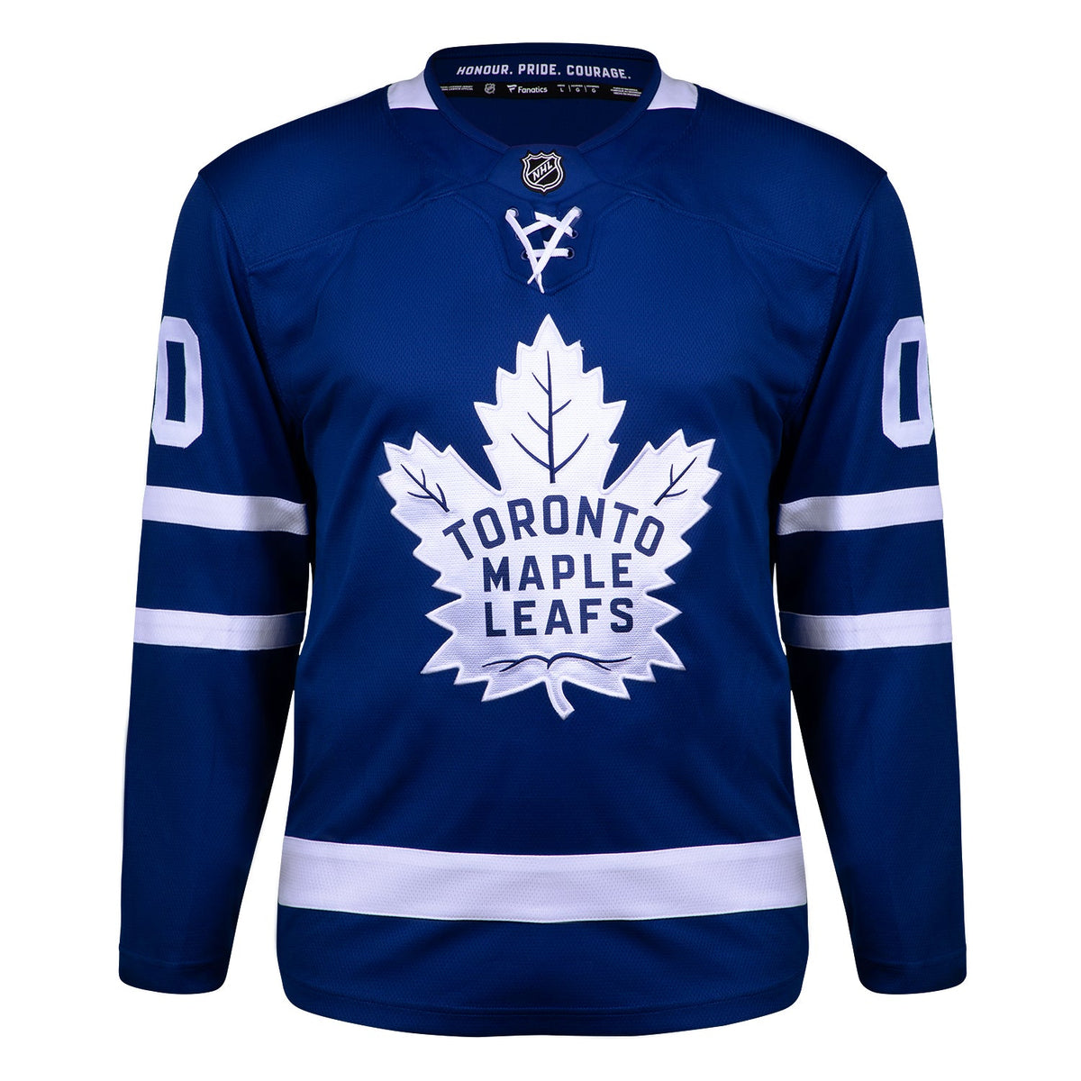 Mike Johnson Autographed Toronto Maple Leafs Blue Fanatics Jersey product image 2, provided for visual reference and product