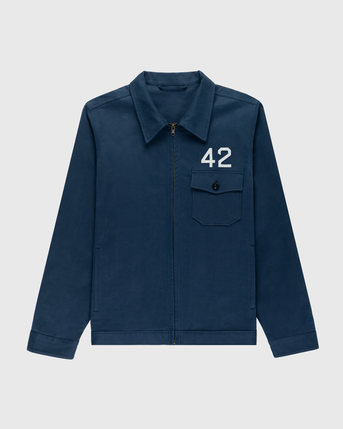 Jackie Robinson Cotton Grounds Crew Jacket product image 1, provided for visual reference and product detail review