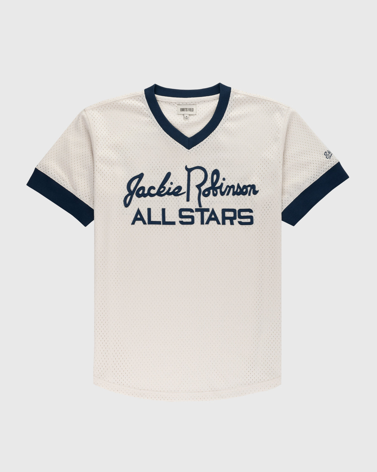 Jackie Robinson Mesh V-Neck Jersey product image 1, provided for visual reference and product detail review