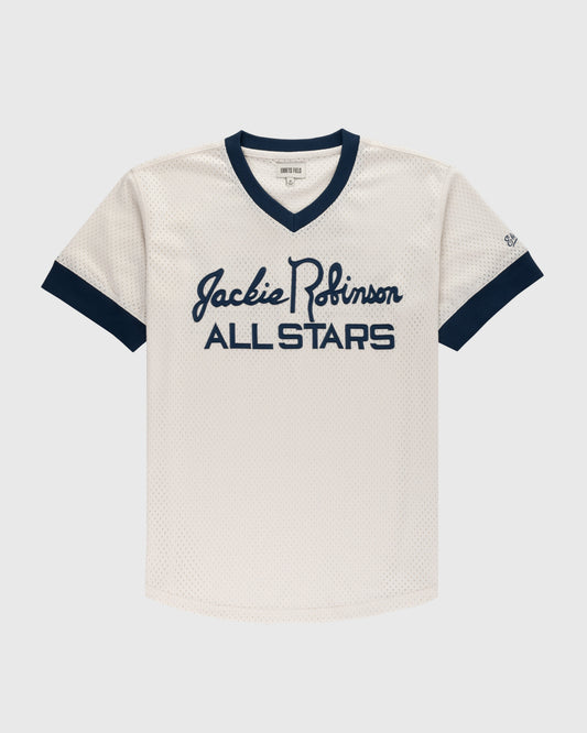 Jackie Robinson Mesh V-Neck Jersey product image 1, provided for visual reference and product detail review