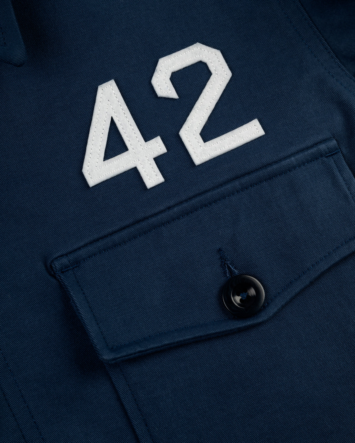 Jackie Robinson Cotton Grounds Crew Jacket product image 4, provided for visual reference and product detail review
