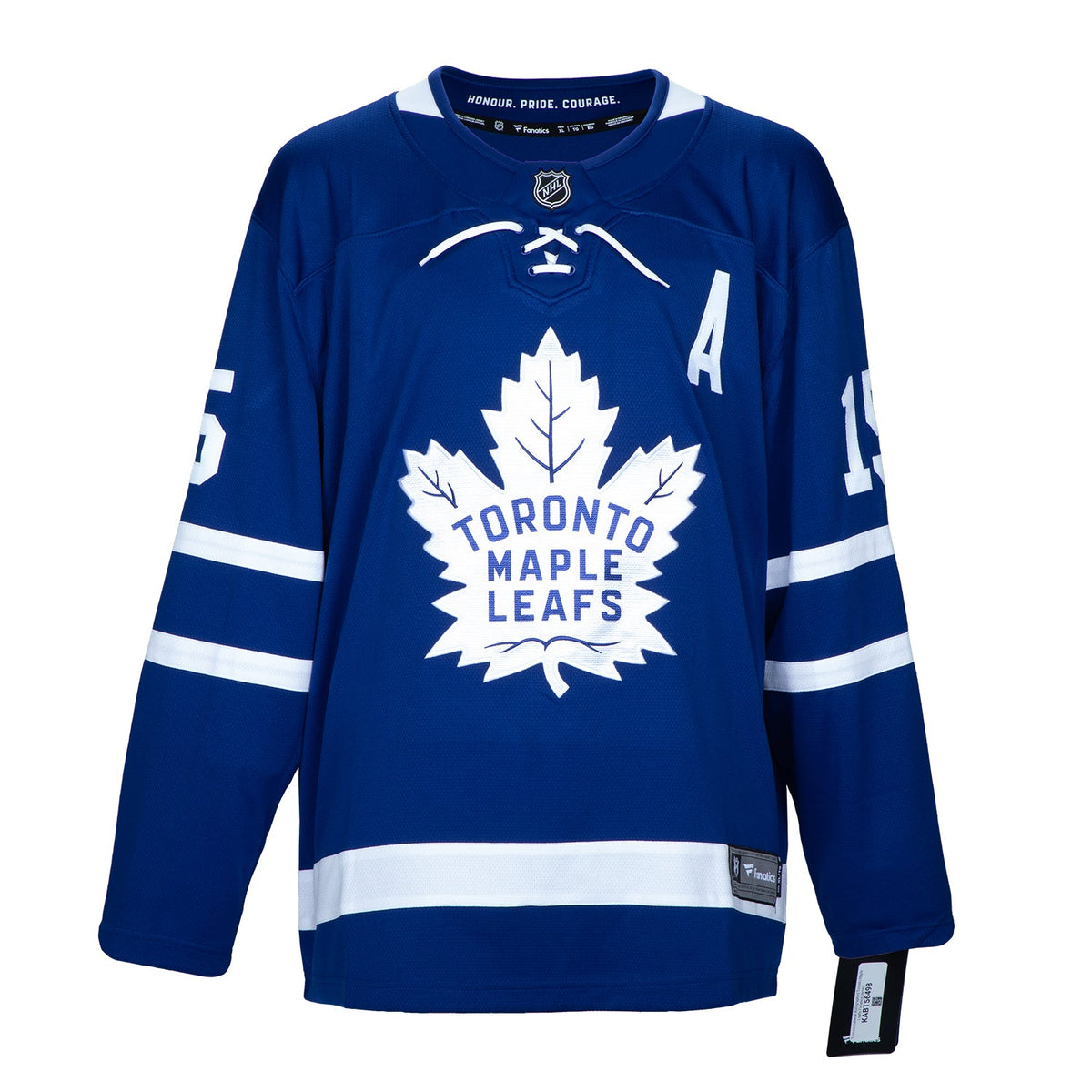 Tomas Kaberle Autographed Toronto Maple Leafs Blue Fanatics Breakaway Jersey product image 2, provided for visual reference