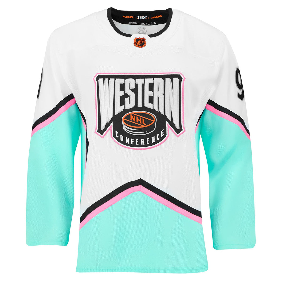 Nazem Kadri Autographed 2023 NHL All-Star Game adidas Jersey product image 2, provided for visual reference and product