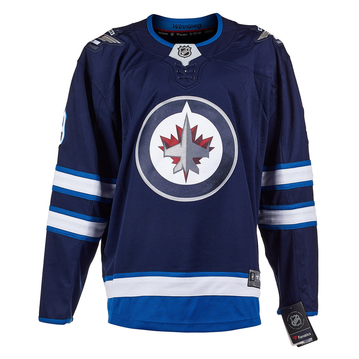 Evander Kane Autographed Winnipeg Jets Fanatics Breakaway Jersey product image 2, provided for visual reference and product