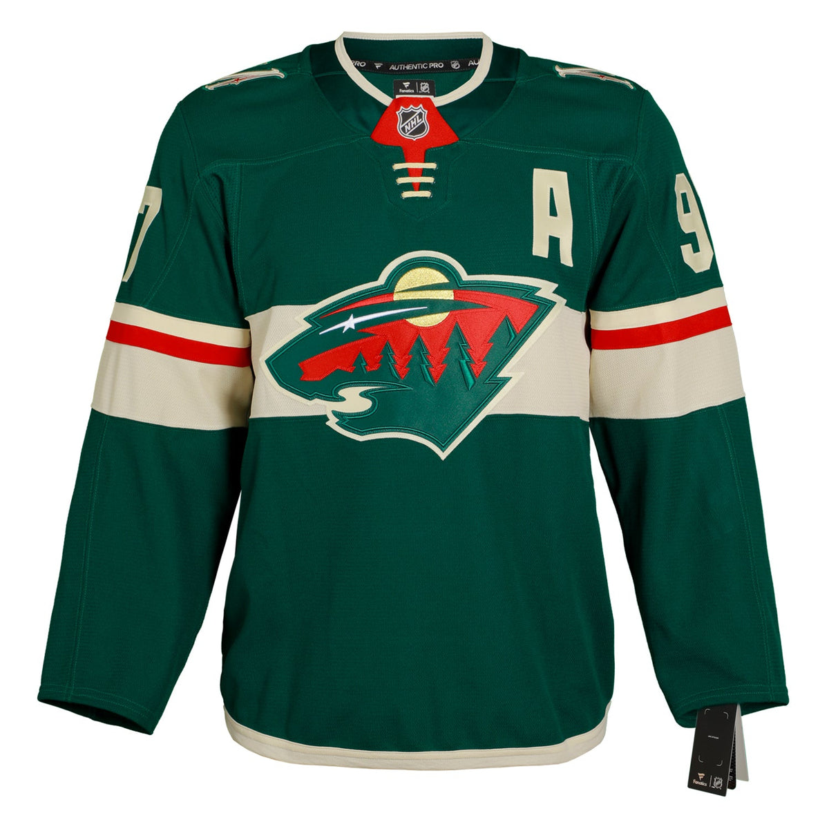 Kirill Kaprizov Signed Minnesota Wild Fanatics On Ice Authentic Jersey product image 2, provided for visual reference and
