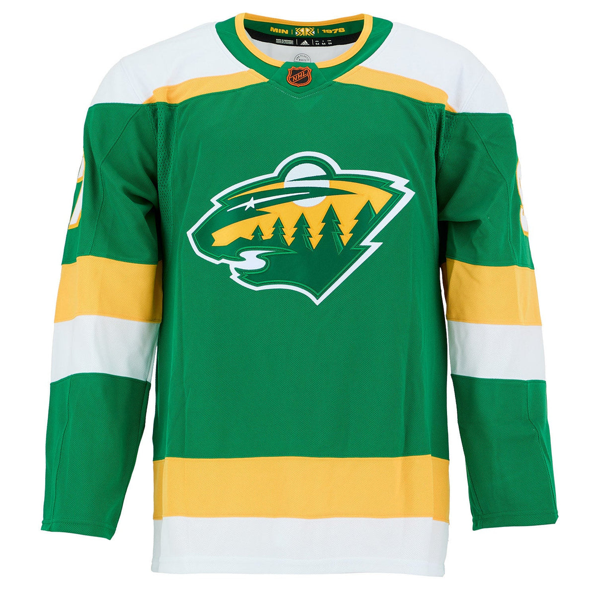 Kirill Kaprizov Signed Minnesota Wild Reverse Retro 2.0 adidas Jersey product image 2, provided for visual reference and