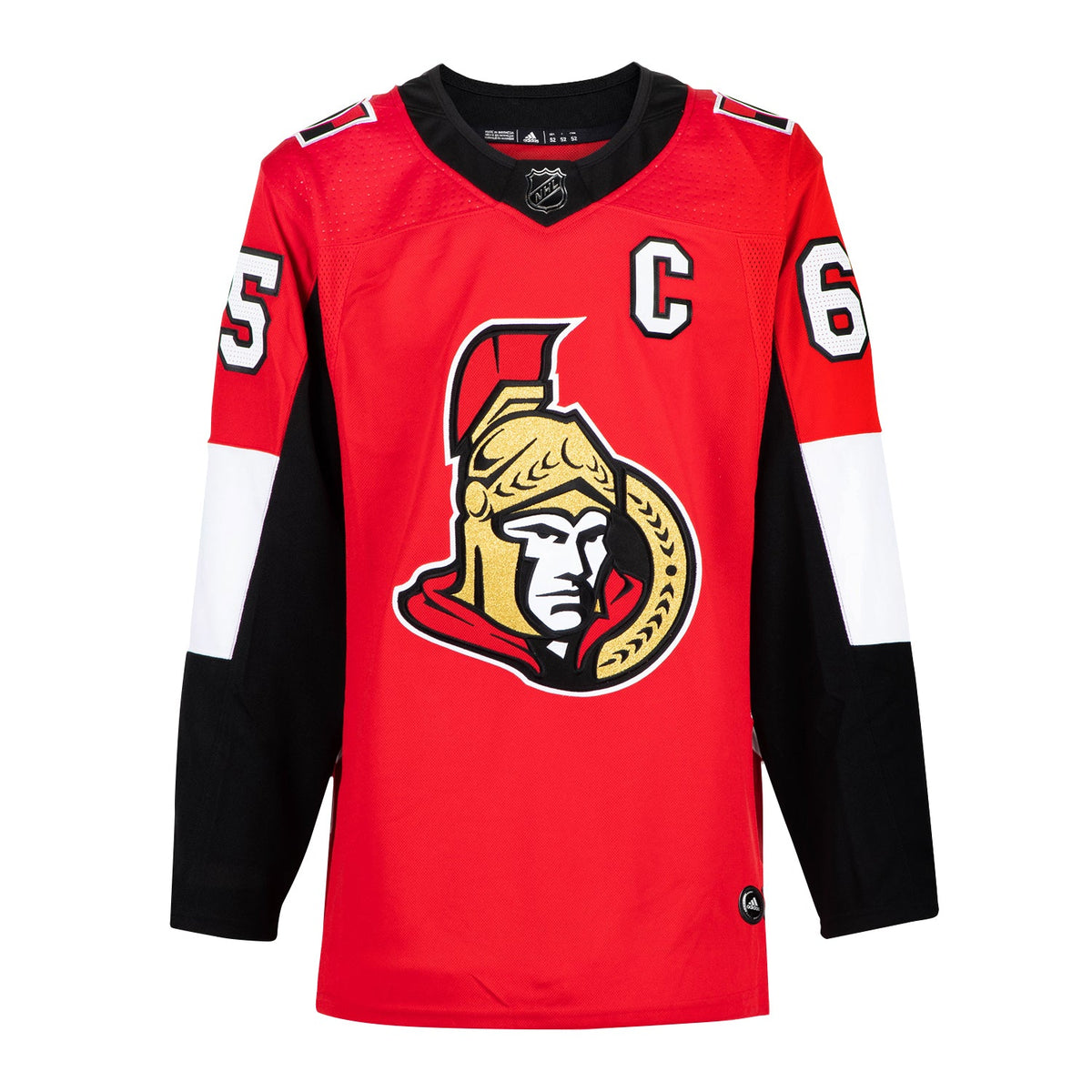 Erik Karlsson Autographed Ottawa Senators Red adidas Jersey product image 2, provided for visual reference and product