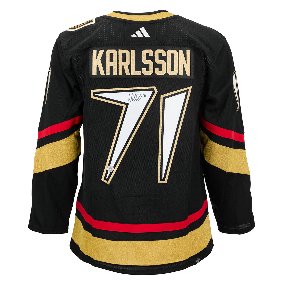 William Karlsson Signed Vegas Golden Knights Reverse Retro 2.0 adidas Jersey product image 1, provided for visual reference