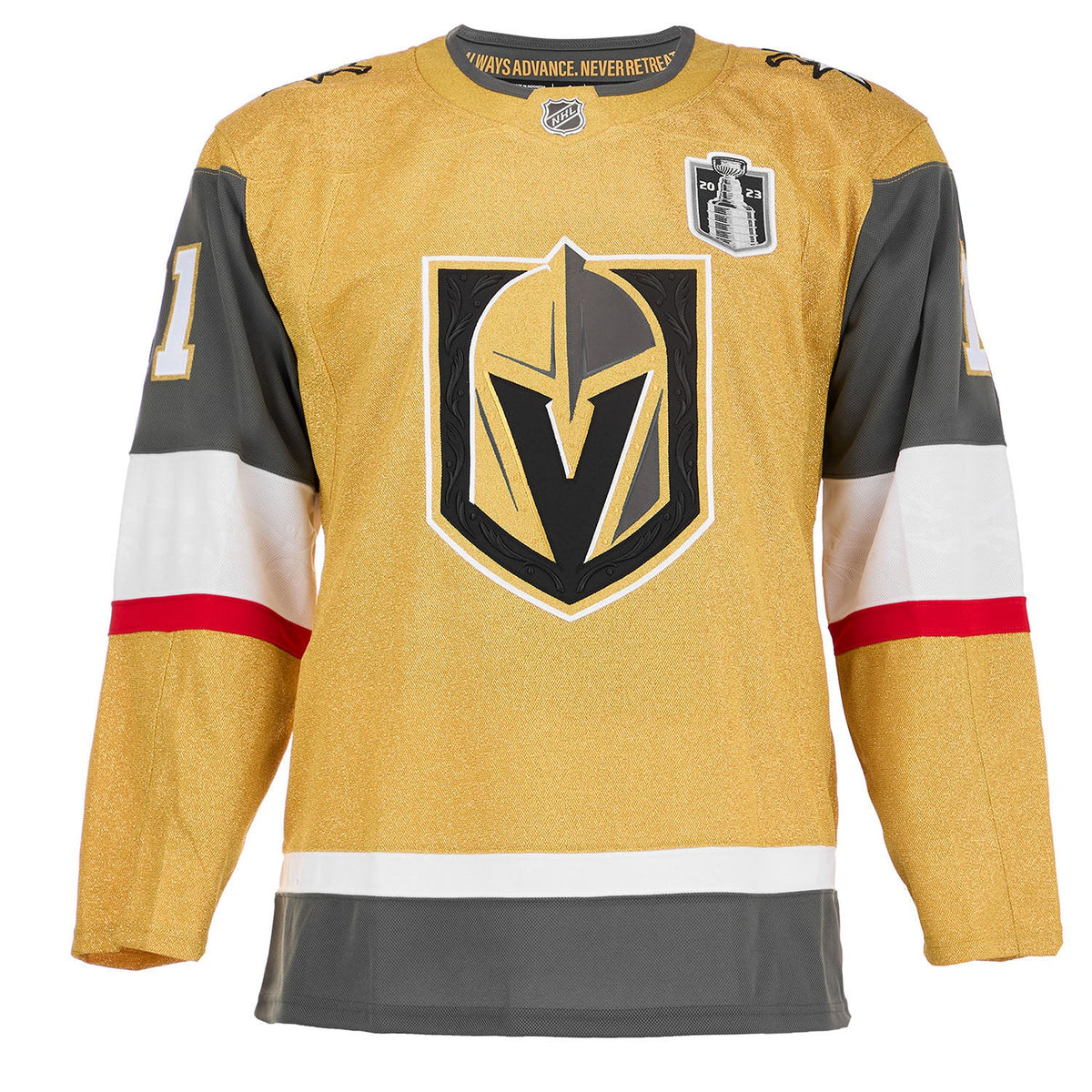 William Karlsson Vegas Golden Knights Signed 2023 Stanley Cup adidas Jersey product image 2, provided for visual reference