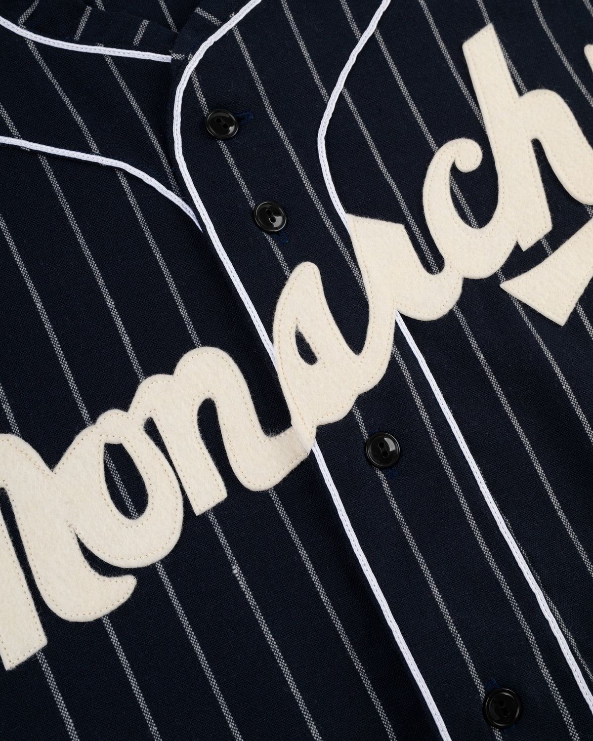 Kansas City Monarchs 1924 Authentic Wool Road Baseball Jersey product image 2, provided for visual reference and product
