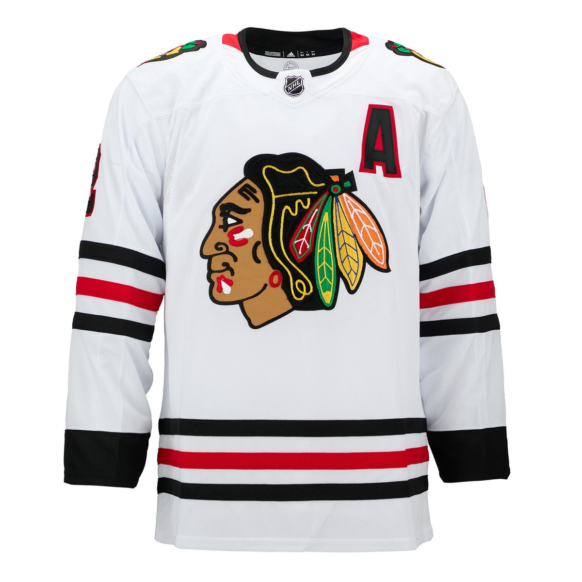 Duncan Keith Signed Chicago Blackhawks White adidas Jersey product image 2, provided for visual reference and product detail
