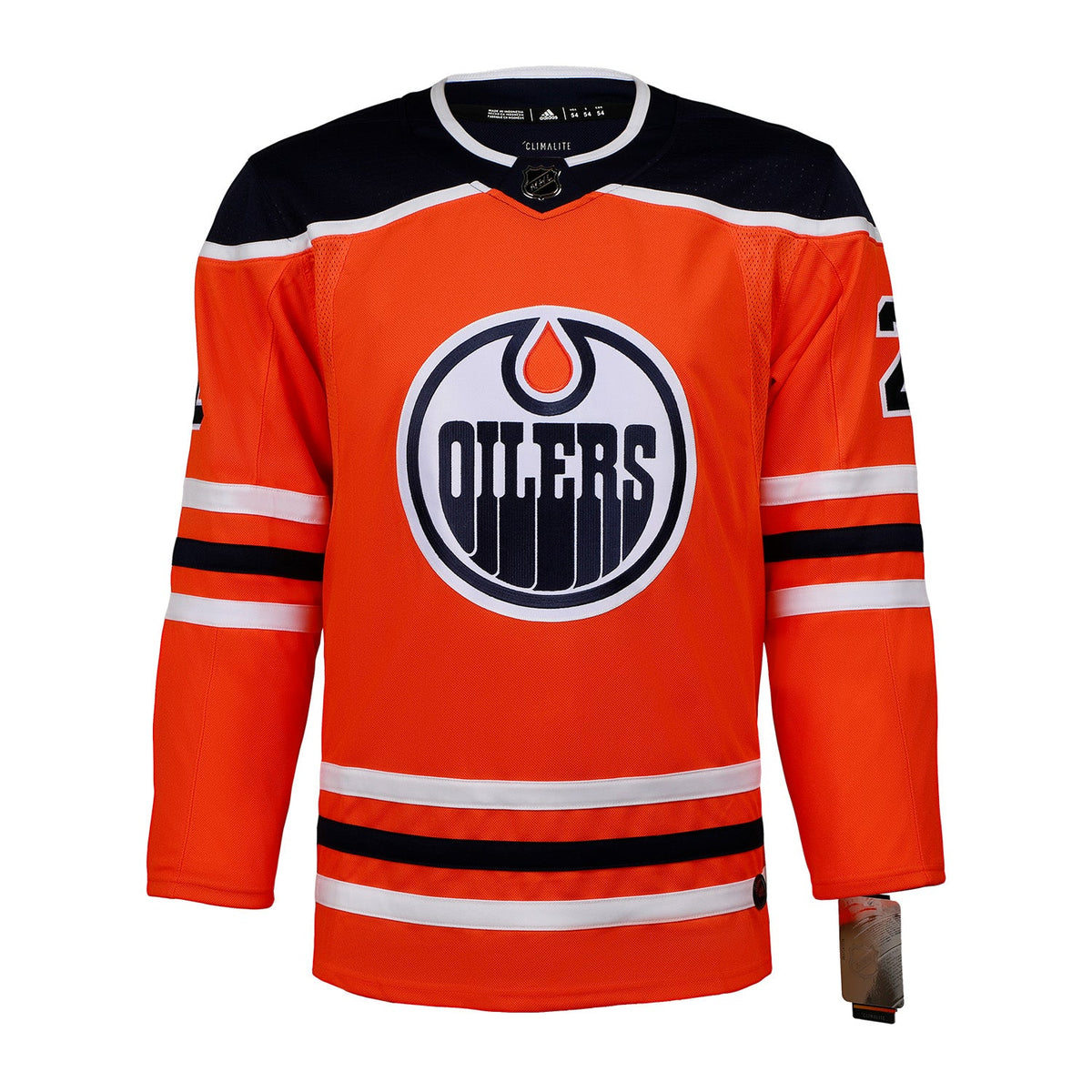Duncan Keith Autographed Edmonton Oilers adidas Jersey product image 2, provided for visual reference and product detail