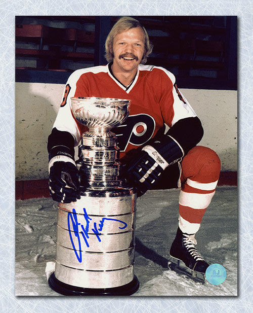 Bob Kelly Signed Philadelphia Flyers Stanley Cup 8x10 Photo product image 1, provided for visual reference and product