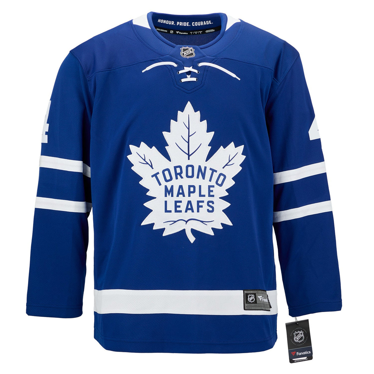 Red Kelly Autographed Toronto Maple Leafs Fanatics Breakaway Jersey product image 2, provided for visual reference and